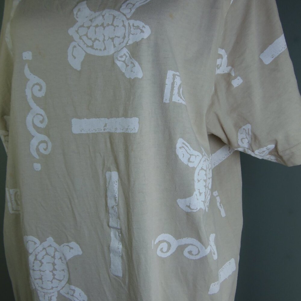 Vintage Cotton Connection Tropical Pull Over XL Dress Lagenlook Vacation Resortw - Picture 10 of 15